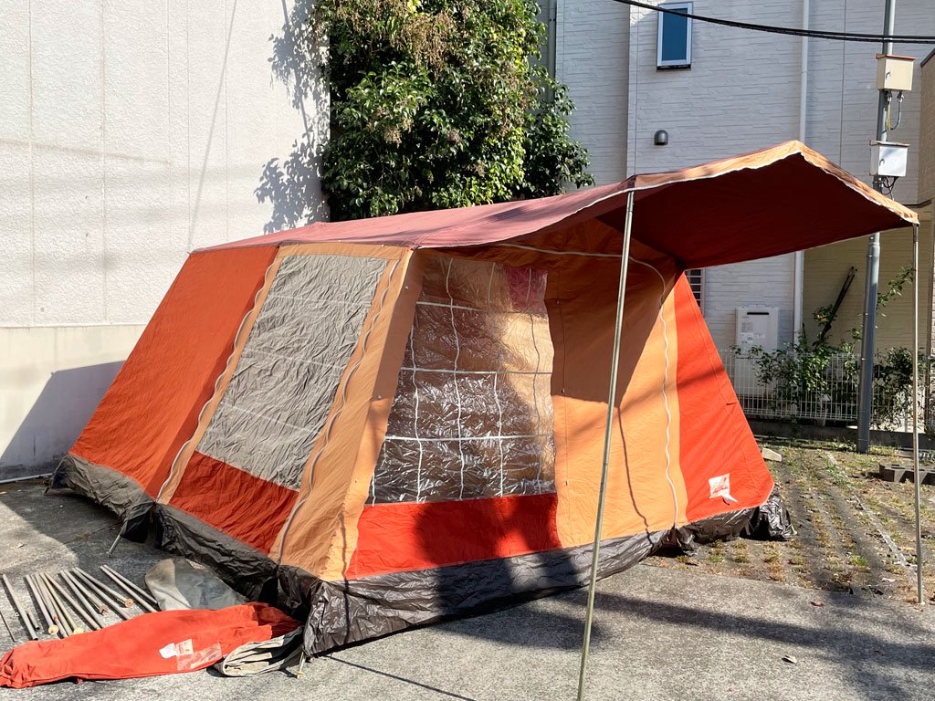 マルシャル MARECHAL ビンテージ カラーク CALANQUE テント TENT 4～5人程度 インナールームテント×2付 NICHIYO 〓
