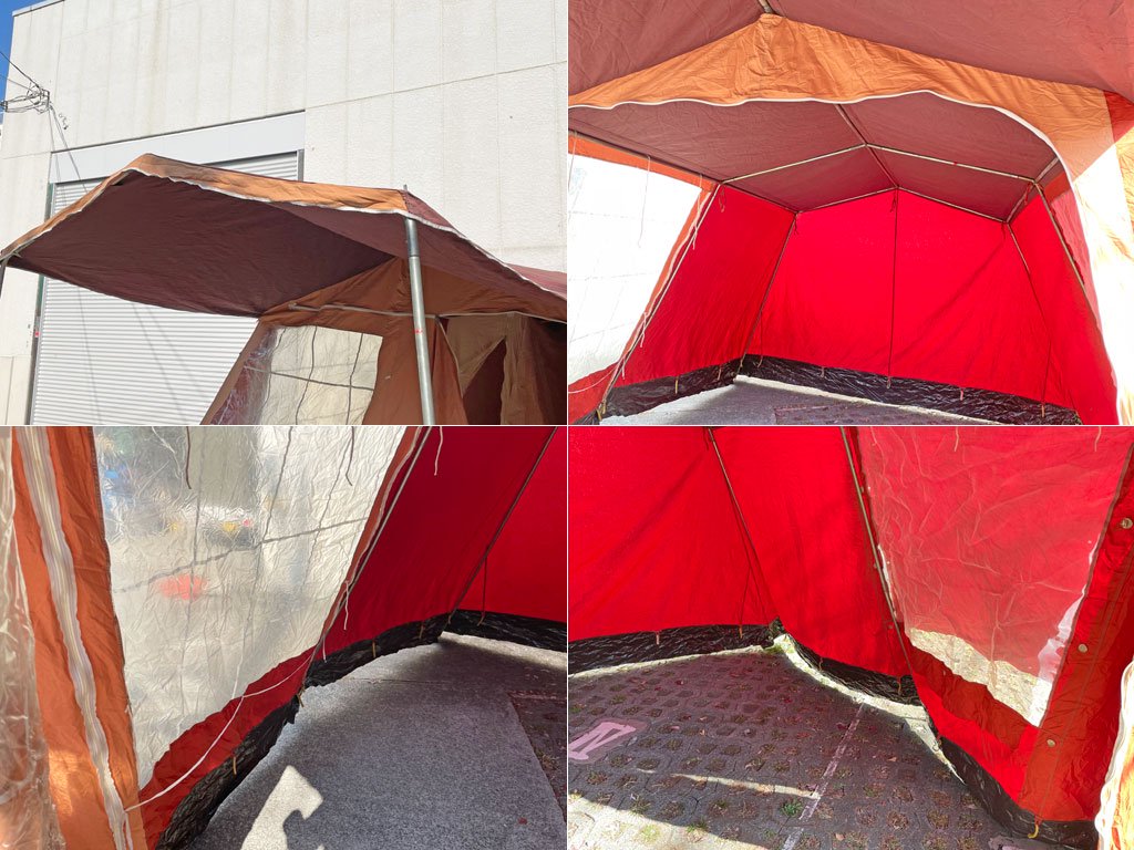 マルシャル MARECHAL ビンテージ カラーク CALANQUE テント TENT 4～5人程度 インナールームテント×2付 NICHIYO 〓