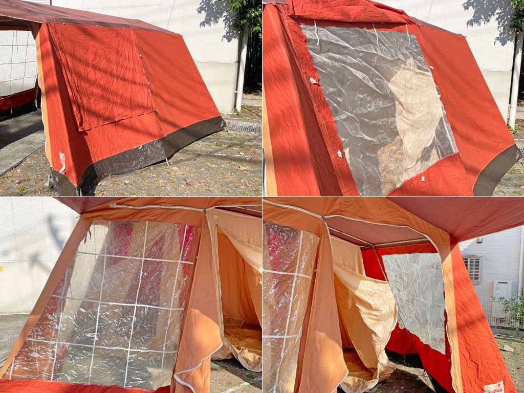マルシャル MARECHAL ビンテージ カラーク CALANQUE テント TENT 4～5人程度 インナールームテント×2付 NICHIYO 〓