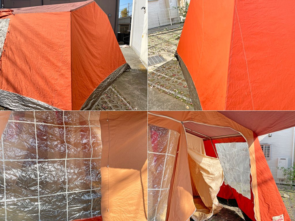 マルシャル MARECHAL ビンテージ カラーク CALANQUE テント TENT 4～5人程度 インナールームテント×2付 NICHIYO 〓