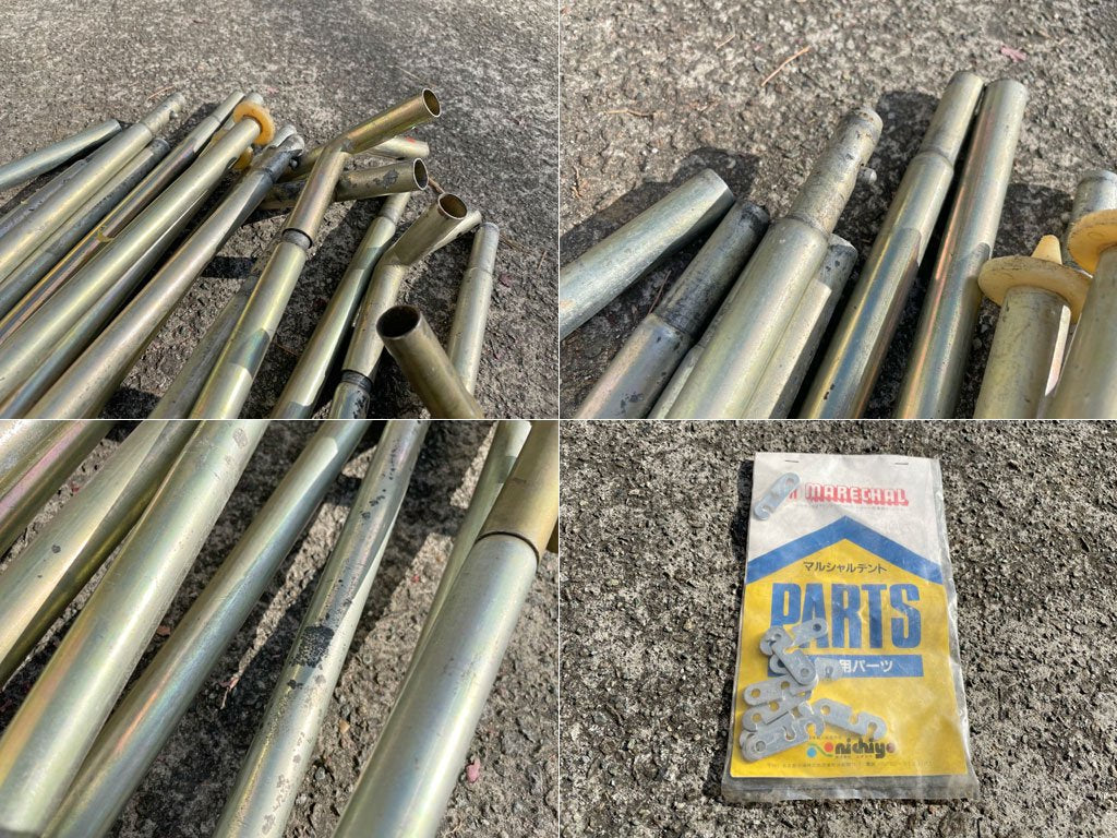 マルシャル MARECHAL ビンテージ カラーク CALANQUE テント TENT 4～5人程度 インナールームテント×2付 NICHIYO 〓