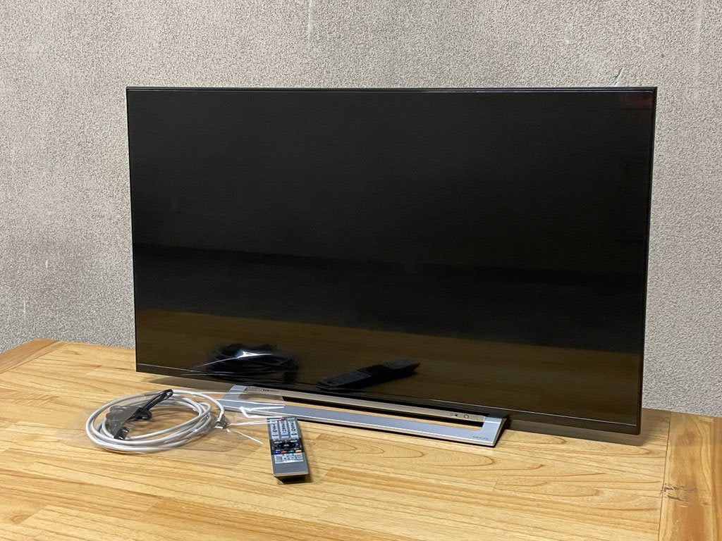 東芝 TOSHIBA レグザ REGZA 4K対応 液晶テレビ 43M520X フレームレス 43インチ 2018年製 映像美 レグザエンジン PC接続可 〓