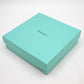 ティファニー Tiffany & Co. ブルーボウ ブルーリボン デザートプレート 2枚セット 箱付き 未使用品 ●