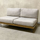 ジャーナルスタンダードファニチャー journal standard Furniture リル 2シーターソファ LILLE SOFA 2P アームレス カバーリング 美品 〓