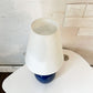 イデー IDEE アイユ ベース ランプ AIL VASE LAMP テーブルランプ 照明 ブルー 布シェード 定価￥25,300- ◎
