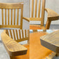 パシフィックファニチャーサービス Pacific furniture service P.F.S クラークチェア Clerk Chair オーク材 楢無垢材 リクライニング機能 定価 19.8万 〓