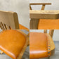 パシフィックファニチャーサービス Pacific furniture service P.F.S クラークチェア Clerk Chair オーク材 楢無垢材 リクライニング機能 定価 19.8万 〓