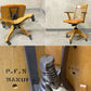 パシフィックファニチャーサービス Pacific furniture service P.F.S クラークチェア Clerk Chair オーク材 楢無垢材 リクライニング機能 定価 19.8万 〓