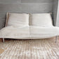 リーンロゼ ligne roset カラン CALIN 2Pソファ カバーリング ファブリックシート ベージュカラー ギャッジ付 リクライニング スチールレッグ パスカル・ムールグ♪