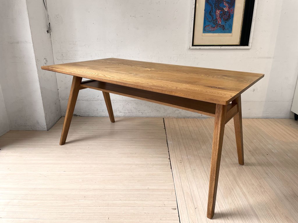 ウニコ unico アディ ADDAY ダイニングテーブル Dining table オーク材 オイル仕上げ W150cm  ★