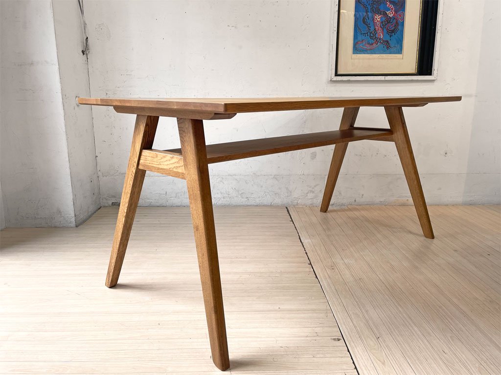 ウニコ unico アディ ADDAY ダイニングテーブル Dining table オーク材 オイル仕上げ W150cm  ★