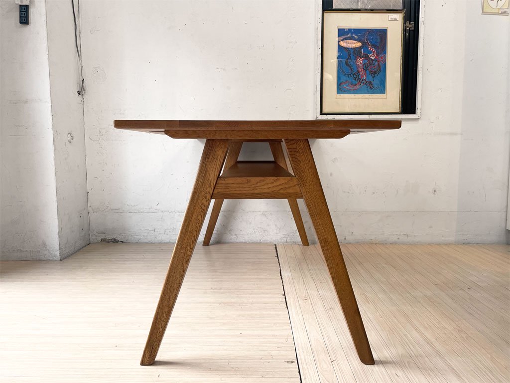 ウニコ unico アディ ADDAY ダイニングテーブル Dining table オーク材 オイル仕上げ W150cm  ★