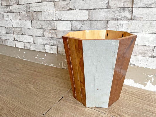 ピートヘインイーク PIET HEIN EEK スクラップウッド トラッシュ缶 SCRAPWOOD TRASHCAN ポットカバー ドローグデザイン オランダ A ●