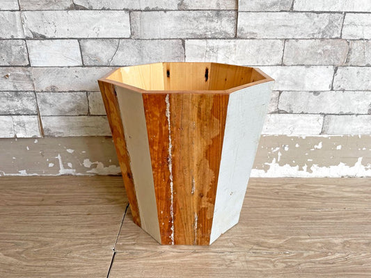 ピートヘインイーク PIET HEIN EEK スクラップウッド トラッシュ缶 SCRAPWOOD TRASHCAN ポットカバー ドローグデザイン オランダ A ●