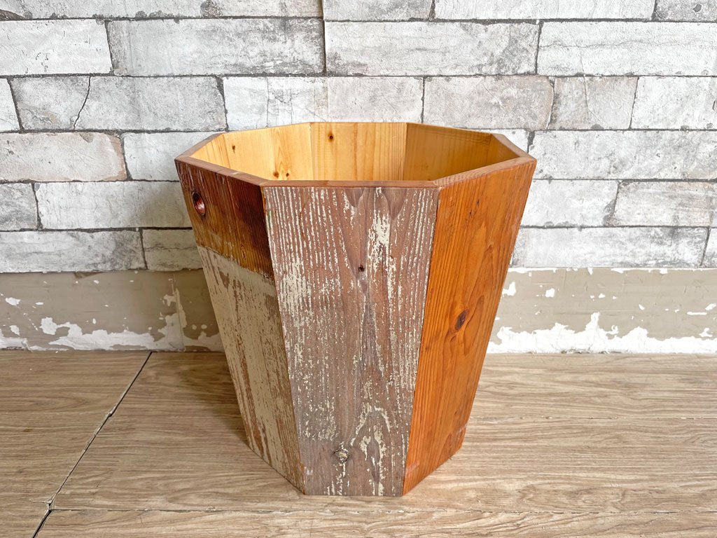 ピートヘインイーク PIET HEIN EEK スクラップウッド トラッシュ缶 SCRAPWOOD TRASHCAN ポットカバー ドローグデザイン オランダ B ●