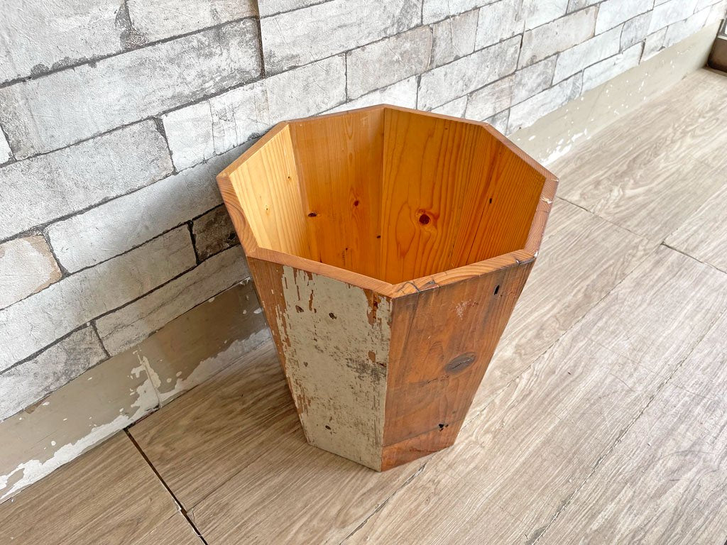 ピートヘインイーク PIET HEIN EEK スクラップウッド トラッシュ缶 SCRAPWOOD TRASHCAN ポットカバー ドローグデザイン オランダ B ●