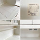 モモナチュラル MOMO Natural ランド LAND キッチンボード タイルトップ レンジボード 食器棚 W113cm 定価￥108,000- ●