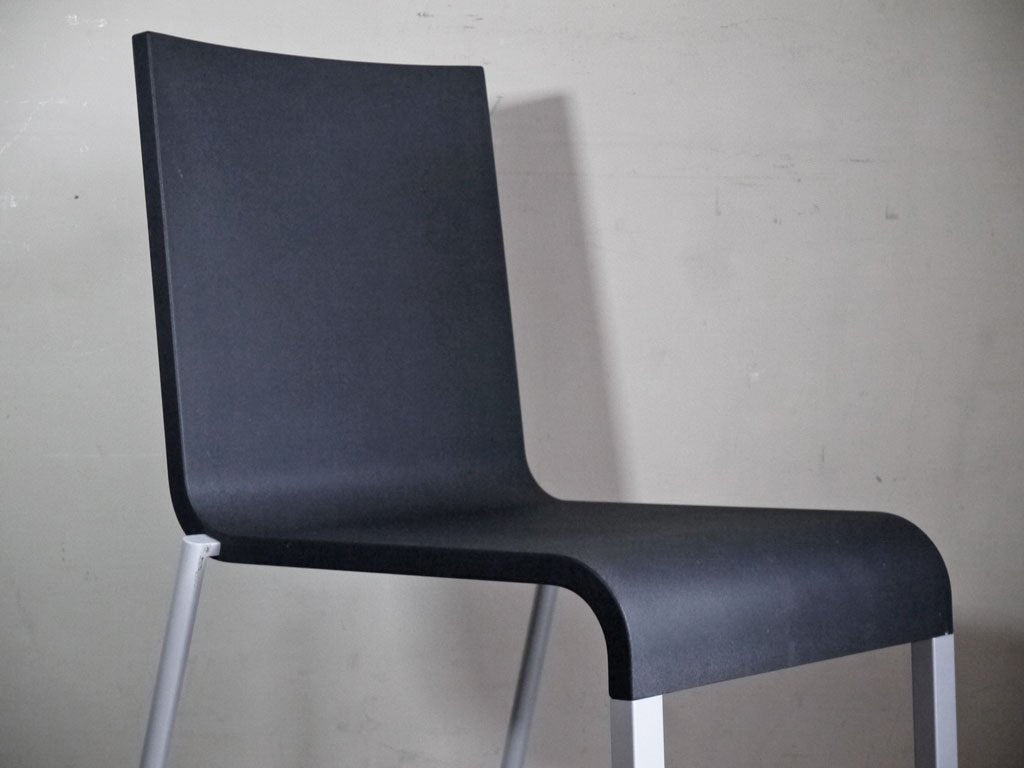 ヴィトラ vitra. ゼロスリー .03 ダイニングチェア ブラック マールテン・ヴァン・セーヴェレン Maarten Van Severen ■