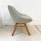 モモナチュラル Momo Natural モールドラウンドチェア MOLD ROUND CHAIR EM オーク材 カバーリング仕様 定価￥47,300-  ★