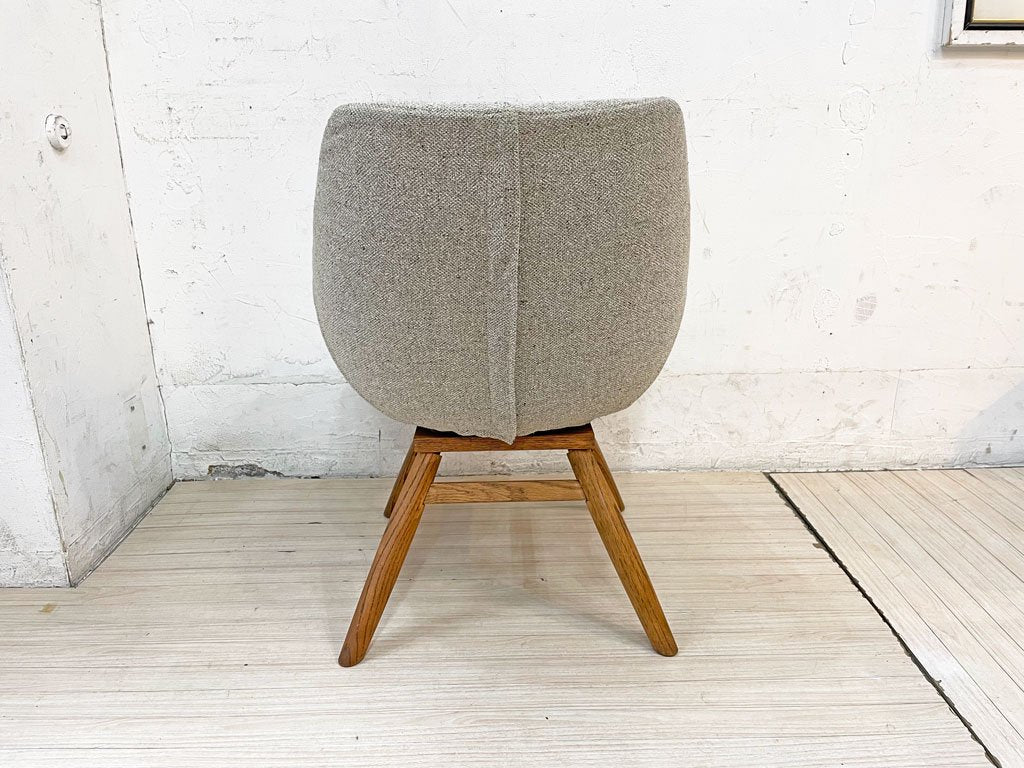 モモナチュラル Momo Natural モールドラウンドチェア MOLD ROUND CHAIR EM オーク材 カバーリング仕様 定価￥47,300-  ★