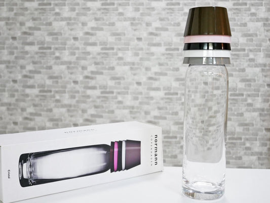 ノーマンコペンハーゲン normann COPENHAGEN クリスタルカラフェ ＆ 5カップ セット Cristal Carafe with 5 cups 箱付き 未使用品 A ●