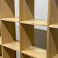無印良品 MUJI スタッキングシェルフ 5列4段 オーク材 オープンシェルフ ラック 本棚 飾り棚 壁面収納 ナチュラル シンプルデザイン 〓