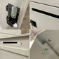 エムテックス スチールパーソナルロッカー Steel Personal Locker 2個セット 8人用 シリンダー錠式+ダイヤルロック付 ホワイト 日本製 A 〓
