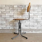 関家具 ケイパー2 ドラフティングチェア Drafting chair 製図チェア 回転式昇降機能 インダストリアル ビンテージスタイル ●
