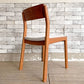 ヤクモ家具製作所 ビーグルチェア Beagle chair チェリー無垢材 ファブリッククッション ベージュ 堀 達哉 HORI design 定価\41,250- A ●