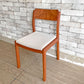 ヤクモ家具製作所 ビーグルチェア Beagle chair チェリー無垢材 ファブリッククッション ベージュ 堀 達哉 HORI design 定価\41,250- B ●