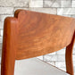 ヤクモ家具製作所 ビーグルチェア Beagle chair チェリー無垢材 ファブリッククッション ベージュ 堀 達哉 HORI design 定価\41,250- B ●