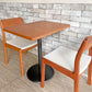 ヤクモ家具製作所 ビーグルチェア Beagle chair チェリー無垢材 ファブリッククッション ベージュ 堀 達哉 HORI design 定価\41,250- B ●