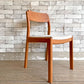 ヤクモ家具製作所 ビーグルチェア Beagle chair チェリー無垢材 ファブリッククッション ベージュ 堀 達哉 HORI design 定価\41,250- D ●