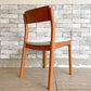 ヤクモ家具製作所 ビーグルチェア Beagle chair チェリー無垢材 ファブリッククッション ベージュ 堀 達哉 HORI design 定価\41,250- D ●