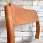 ヤクモ家具製作所 ビーグルチェア Beagle chair チェリー無垢材 ファブリッククッション ベージュ 堀 達哉 HORI design 定価\41,250- D ●