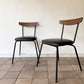 アクメファニチャー ACME Furniture グランビュー GRANDVIEW ダイニングチェア PVCレザー オーク材 スチール インダストリアル 2脚セット ◇