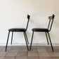 アクメファニチャー ACME Furniture グランビュー GRANDVIEW ダイニングチェア PVCレザー オーク材 スチール インダストリアル 2脚セット ◇