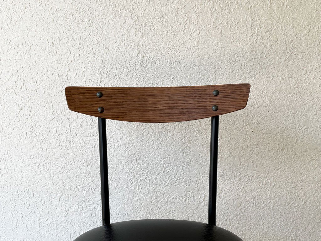 アクメファニチャー ACME Furniture グランビュー GRANDVIEW ダイニングチェア PVCレザー オーク材 スチール インダストリアル 2脚セット ◇