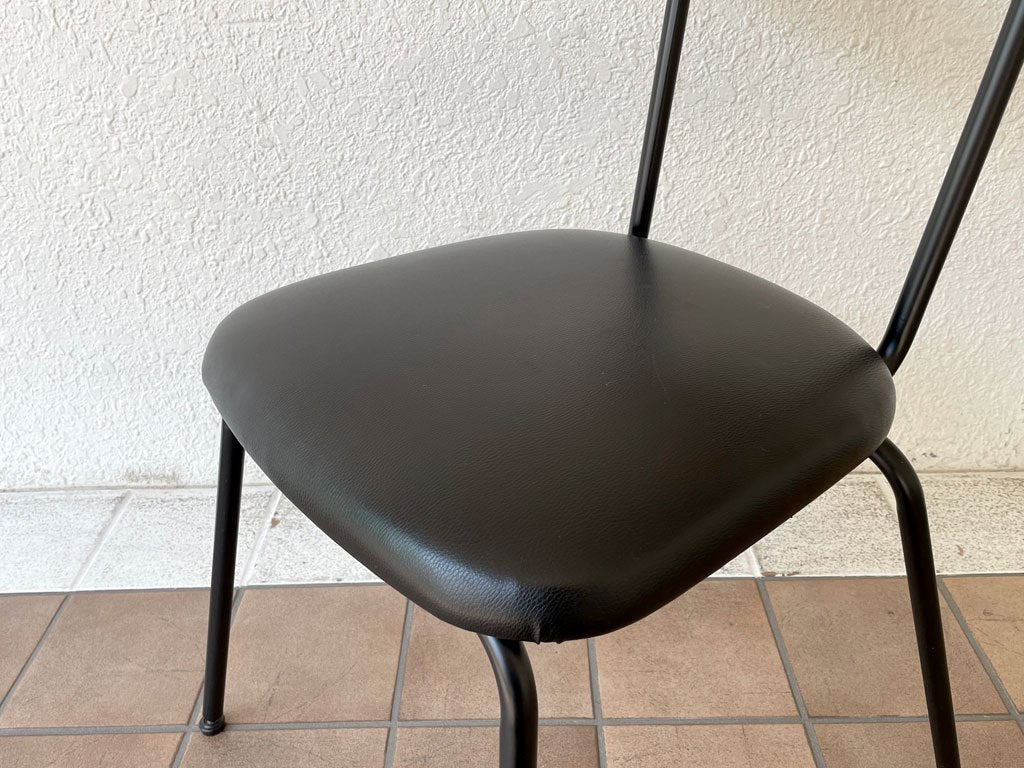 アクメファニチャー ACME Furniture グランビュー GRANDVIEW ダイニングチェア PVCレザー オーク材 スチール インダストリアル 2脚セット ◇