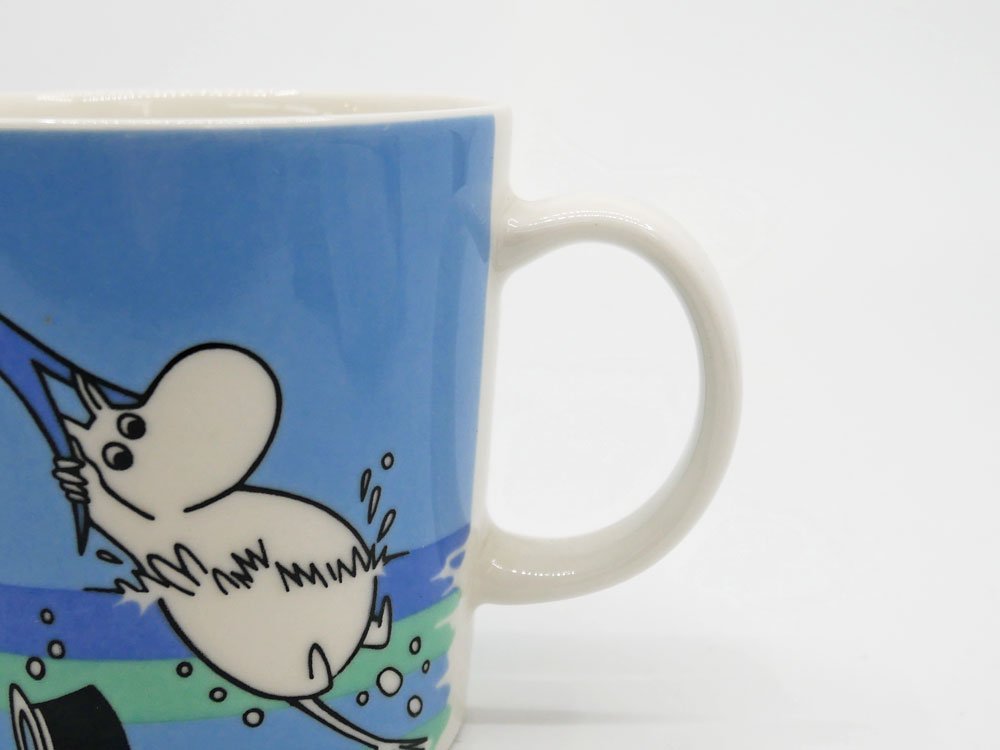 アラビア ARABIA ムーミン Moomin マグカップ ドルフィンダイブ Dolphinedive 2007年 夏限定 フィンランド 北欧食器 ●