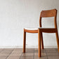 ヤクモ家具製作所 ビーグルチェア Beagle chair チェリー無垢材 ファブリッククッション グレー 堀達哉 HORI design 定価\41,250- B ◇