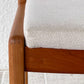 ヤクモ家具製作所 ビーグルチェア Beagle chair チェリー無垢材 ファブリッククッション グレー 堀達哉 HORI design 定価\41,250- B ◇