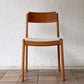 ヤクモ家具製作所 ビーグルチェア Beagle chair チェリー無垢材 ファブリッククッション グレー 堀達哉 HORI design 定価\41,250- A ◇