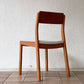 ヤクモ家具製作所 ビーグルチェア Beagle chair チェリー無垢材 ファブリッククッション グレー 堀達哉 HORI design 定価\41,250- A ◇