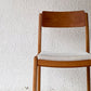 ヤクモ家具製作所 ビーグルチェア Beagle chair チェリー無垢材 ファブリッククッション グレー 堀達哉 HORI design 定価\41,250- A ◇