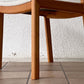 ヤクモ家具製作所 ビーグルチェア Beagle chair チェリー無垢材 ファブリッククッション グレー 堀達哉 HORI design 定価\41,250- A ◇