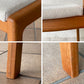 ヤクモ家具製作所 ビーグルチェア Beagle chair チェリー無垢材 ファブリッククッション グレー 堀達哉 HORI design 定価\41,250- A ◇