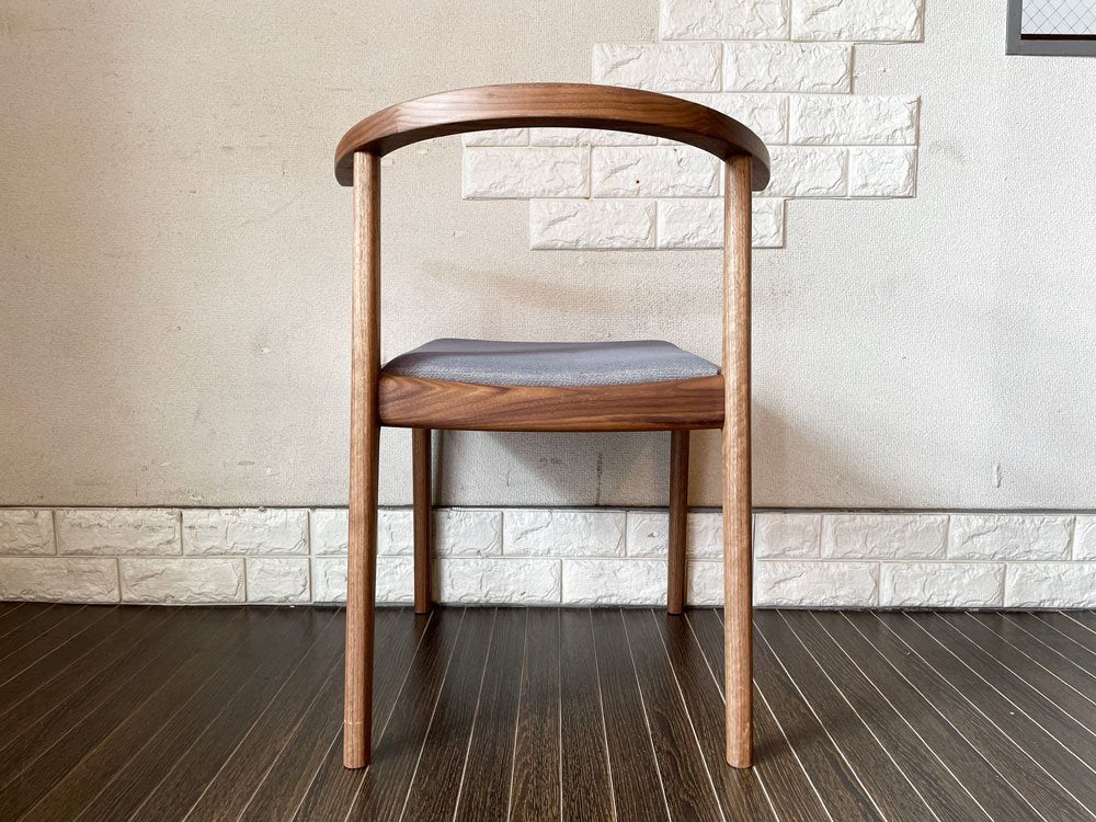 ヤクモ家具製作所 コセンチェア Cosen chair ウォールナット無垢材 ファブリック座面 HORI design 定価￥50,600- B ◎