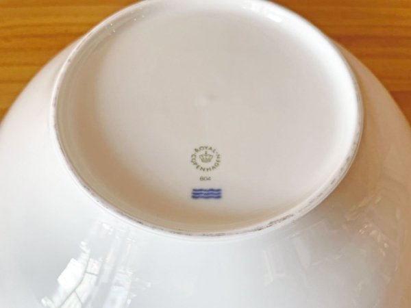 ロイヤルコペンハーゲン ROYAL COPENHAGEN ホワイトエレメンツ ディーププレート 24cm 深皿 ボウル デンマーク 北欧食器 ◎