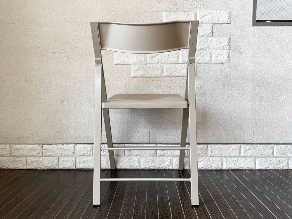 アエラデリック AREA declic ポケットチェア Pocket Chair 折りたたみチェア カーキ ポリプロピレン製 イタリア モダンデザイン 定価￥17,600- ◎